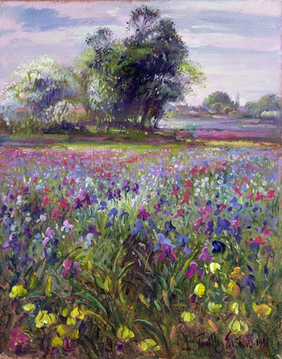 Iris et Arbre de Mai Lointain, 1993 - Timothy Easton